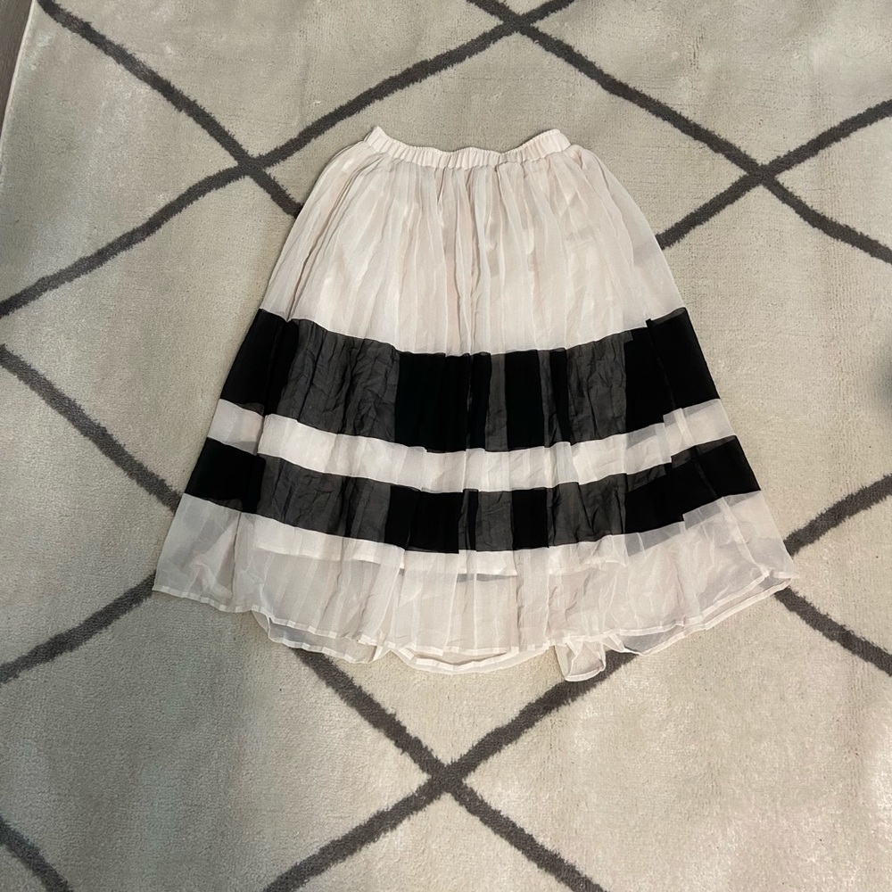 Tulle Midi Skirt